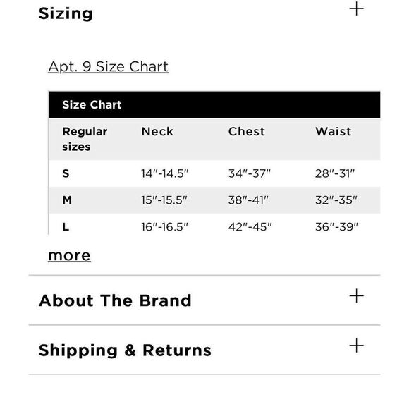 Apt. 9 Merino Wool-Blend V-neck Sweater Sz-XL - Picture 7 of 7